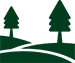 Dark Green Landscaping Icon