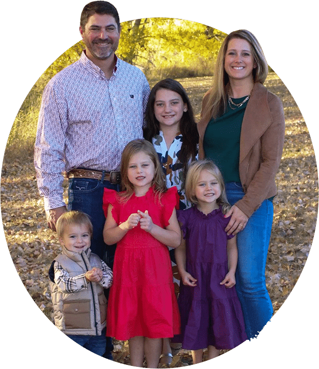 valley tree farm family photo
