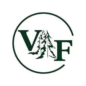 valley tree farm logo circle green