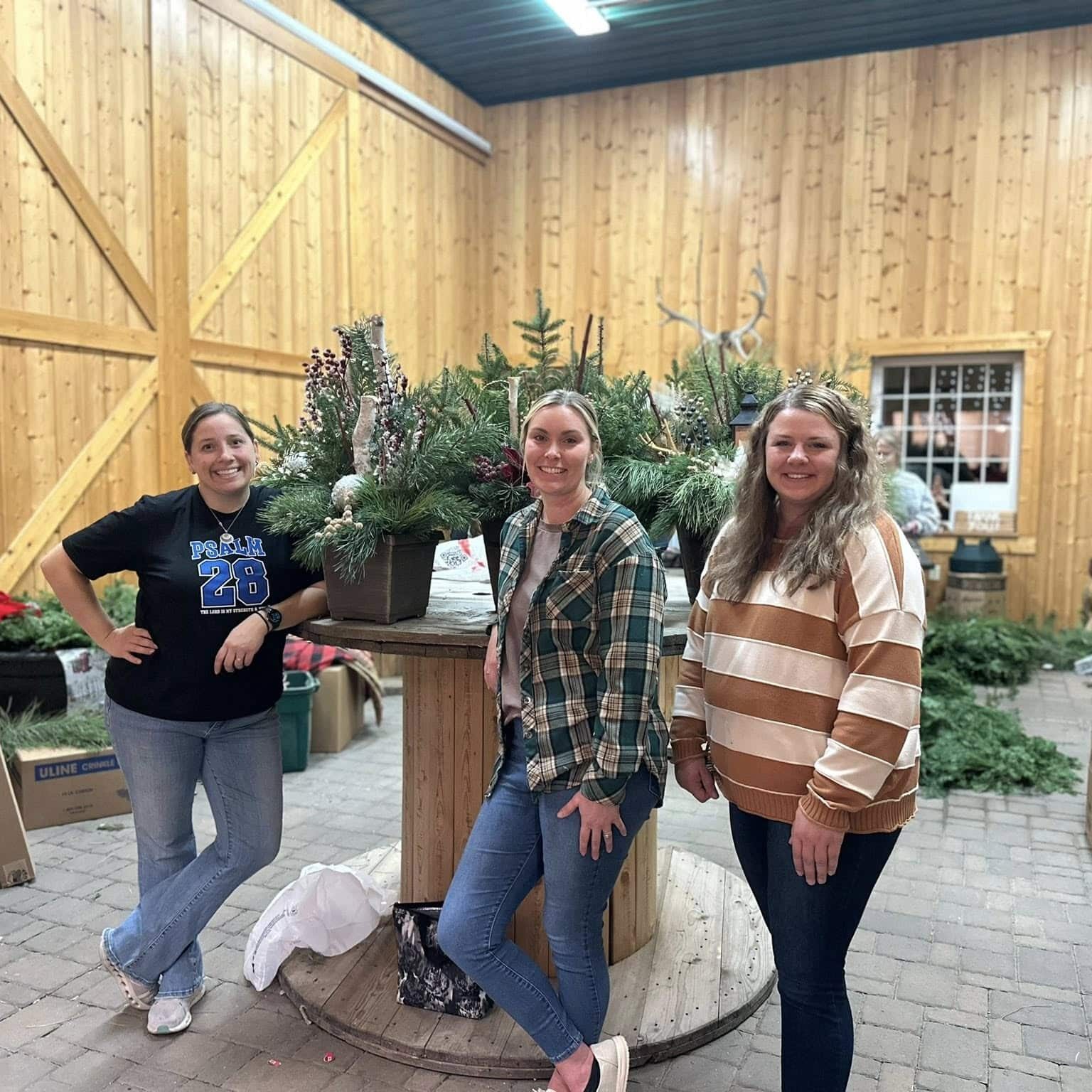 christmas pot making class